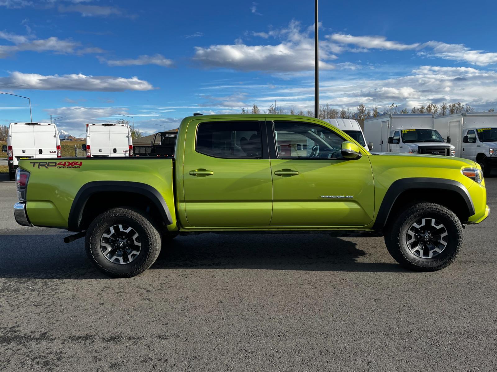 2023 Electric Lime /Black Toyota Tacoma SR5 Double Cab Long Bed V6 6AT 4WD (3TYCZ5AN4PT) with an 3.5L V6 DOHC 24V engine, 6A transmission, located at 1960 Industrial Drive, Wasilla, 99654, (907) 376-5555, 61.573475, -149.400146 - Photo #6