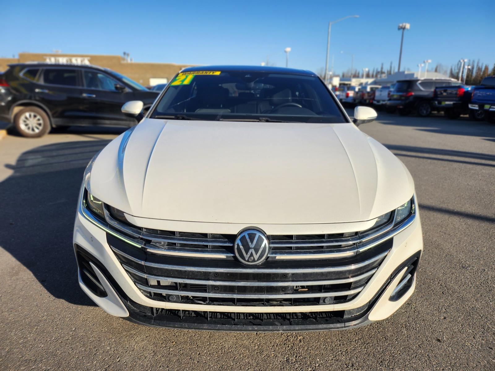 2021 White Volkswagen Arteon SEL Premium R-Line 4MOTION (WVWTR7AN4ME) with an 2.0L L4 16V DOHC engine, 8A transmission, located at 44152 Sterling Highway, Soldotna, 99669, (907) 262-5555, 60.484917, -151.062408 - Photo #2