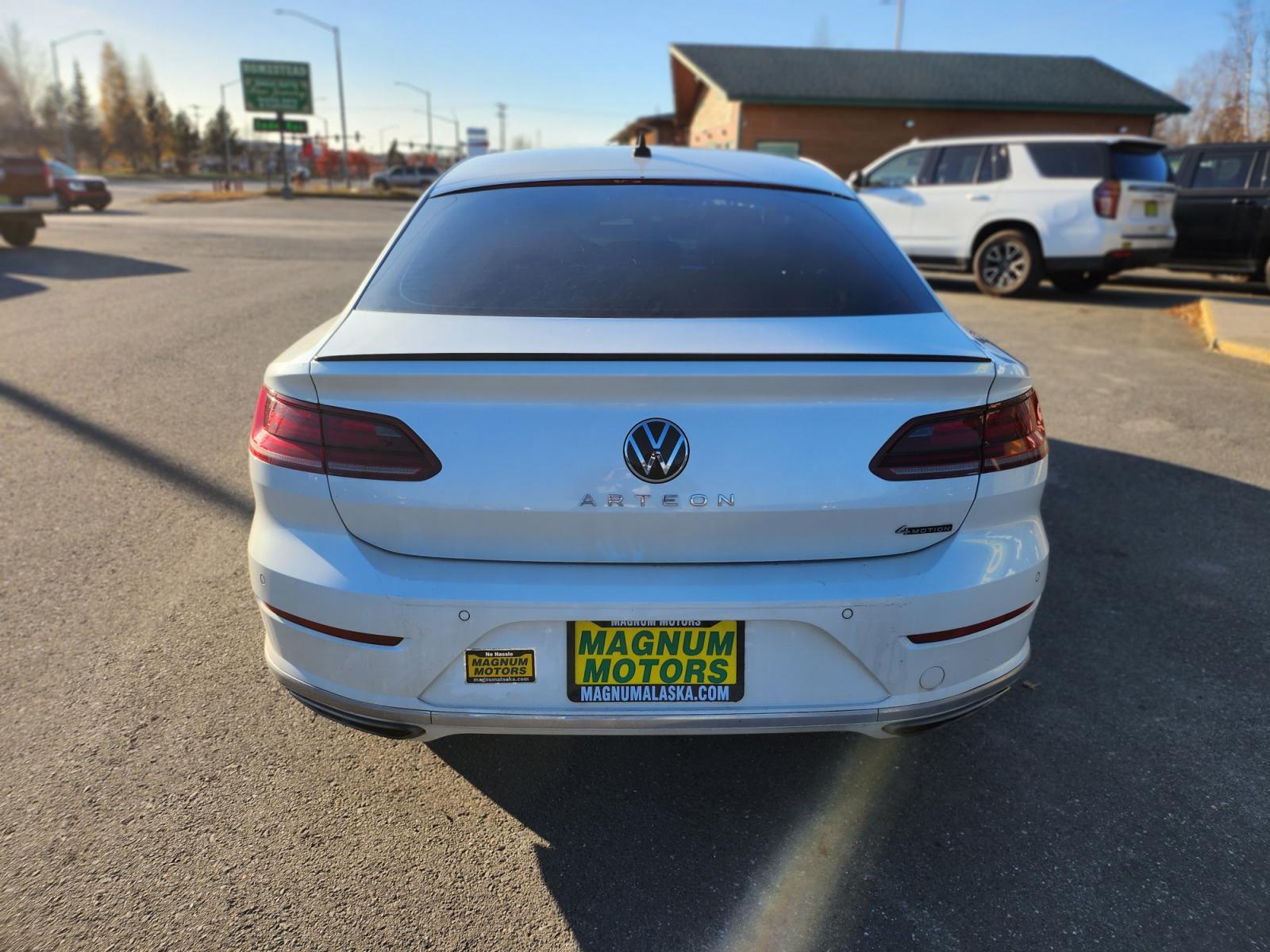 2021 White Volkswagen Arteon SEL Premium R-Line 4MOTION (WVWTR7AN4ME) with an 2.0L L4 16V DOHC engine, 8A transmission, located at 44152 Sterling Highway, Soldotna, 99669, (907) 262-5555, 60.484917, -151.062408 - Photo #6