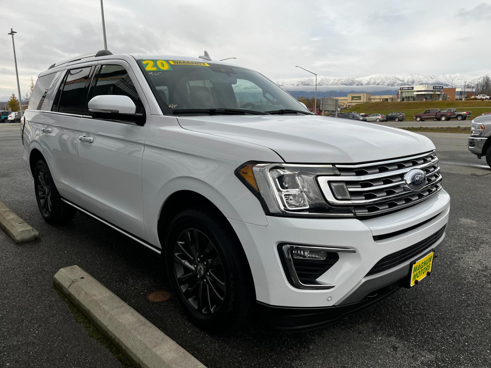2020 White /Black Ford Expedition Limited 4WD (1FMJU2ATXLE) with an 3.5L V6 DOHC 24V FFV engine, 6A transmission, located at 44152 Sterling Highway, Soldotna, 99669, (907) 262-5555, 60.484917, -151.062408 - Photo #6