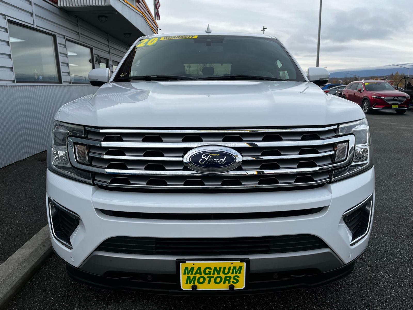 2020 White /Black Ford Expedition Limited 4WD (1FMJU2ATXLE) with an 3.5L V6 DOHC 24V FFV engine, 6A transmission, located at 44152 Sterling Highway, Soldotna, 99669, (907) 262-5555, 60.484917, -151.062408 - Photo #7