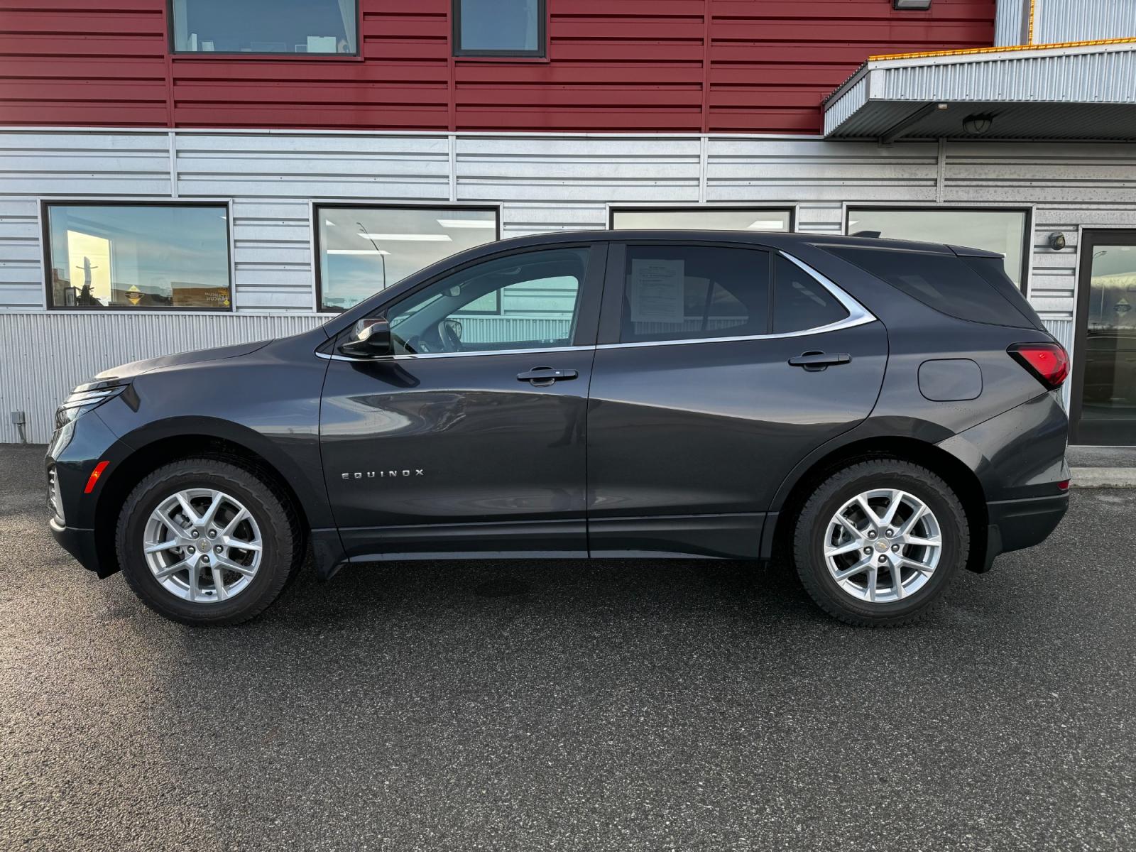 2023 Gray Chevrolet Equinox LT Fleet AWD (3GNAXTEGXPS) with an 1.5L L4 DOHC 16V TURBO engine, 6A transmission, located at 1960 Industrial Drive, Wasilla, 99654, (907) 376-5555, 61.573475, -149.400146 - Photo #2