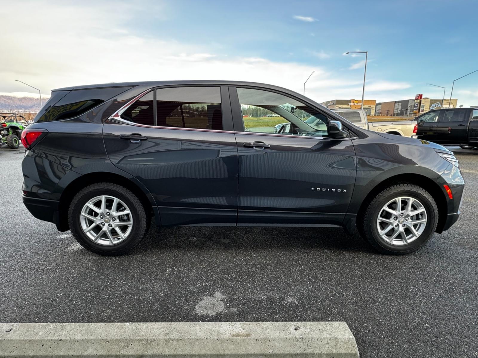 2023 Gray Chevrolet Equinox LT Fleet AWD (3GNAXTEGXPS) with an 1.5L L4 DOHC 16V TURBO engine, 6A transmission, located at 1960 Industrial Drive, Wasilla, 99654, (907) 376-5555, 61.573475, -149.400146 - Photo #6
